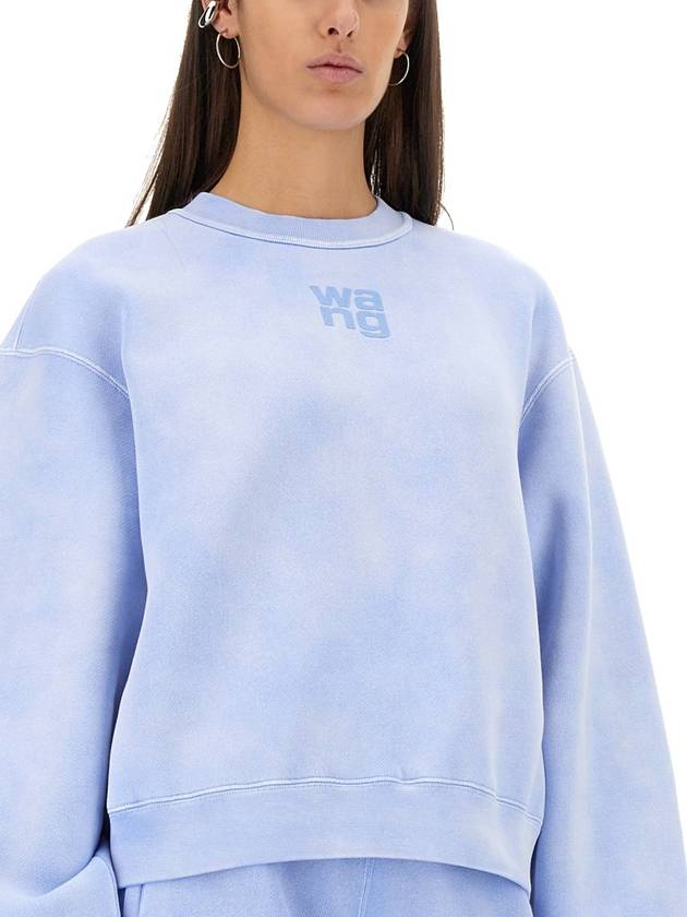 SWEATSHIRT WITH LOGO - ALEXANDER WANG - BALAAN 4