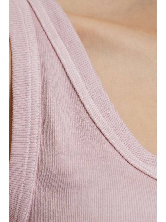 Fabiana Filippi Ribbed Top, Women's, Pink - FABIANA FILIPPI - BALAAN 5