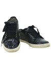 Smith Market used luxury goods black sneakers women s shoes - LANVIN - BALAAN 1