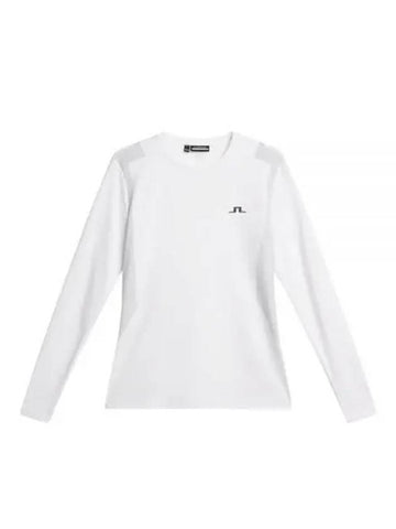 Raya LS T shirt AWJT10670 0000 Women s long sleeve - J.LINDEBERG - BALAAN 1