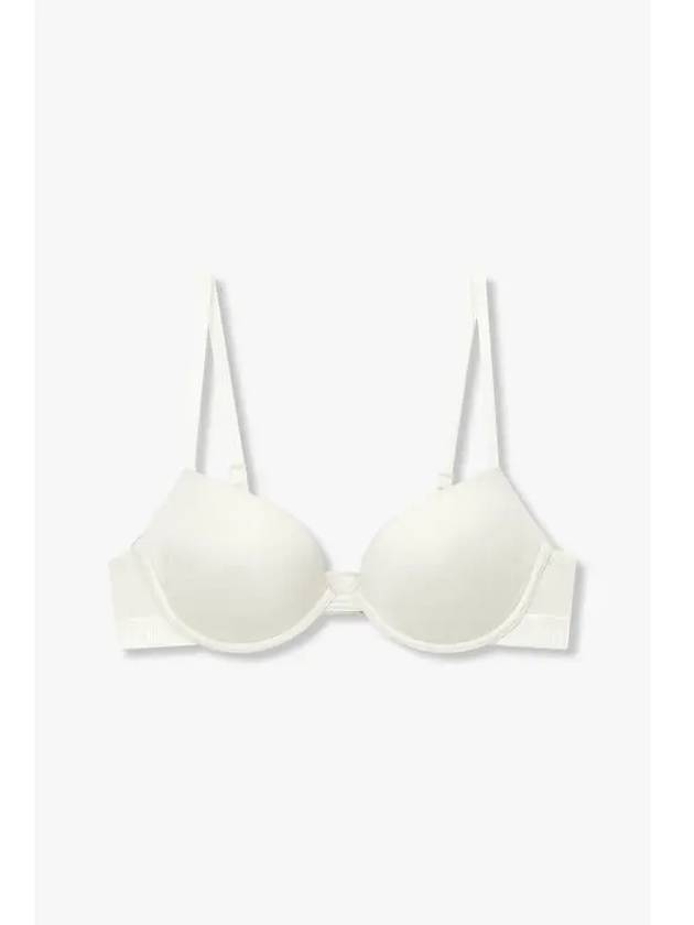 UNDERWEAR Women s Embroidered Logo Banding Push Up Bra Cream - EMPORIO ARMANI - BALAAN 1