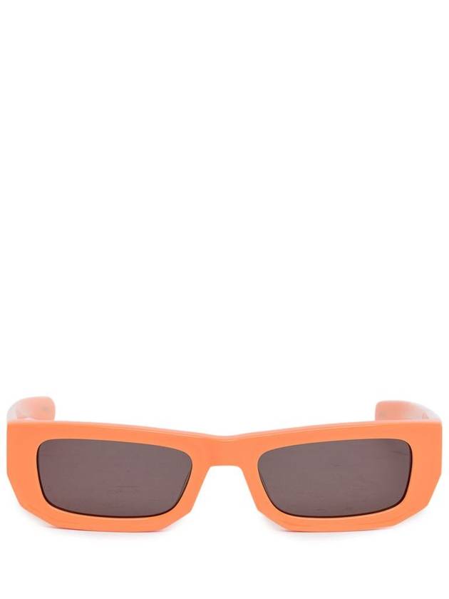 Flatlist Bricktop Solid Sunglasses In Orange - FLATLIST - BALAAN 1