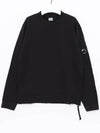 Lens Wappen Sweatshirt Black - CP COMPANY - BALAAN 4