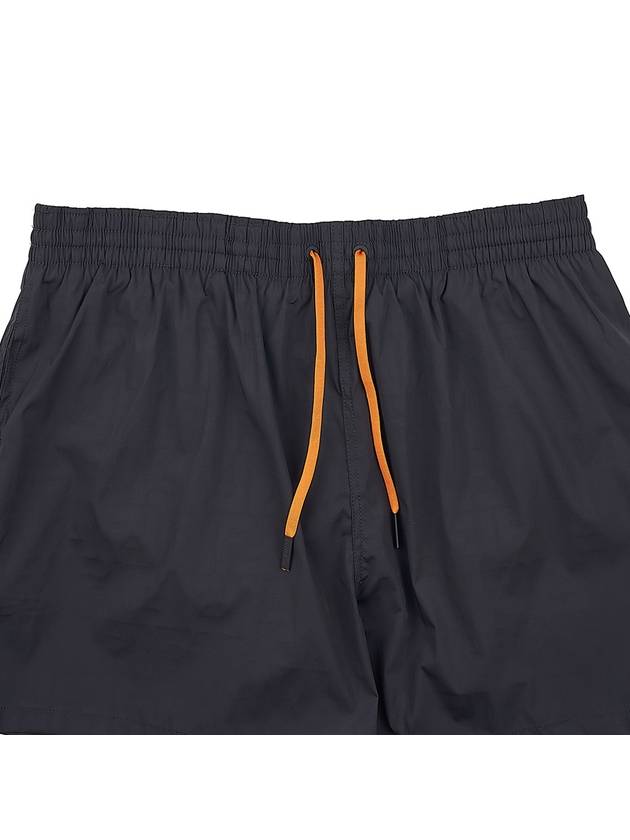 Men's FF Swim Shorts Black Orange - FENDI - BALAAN 4