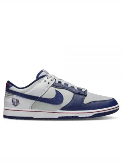 Men's Dunk EMB Brooklyn Nets Low Top Sneakers Blue - NIKE - BALAAN 2