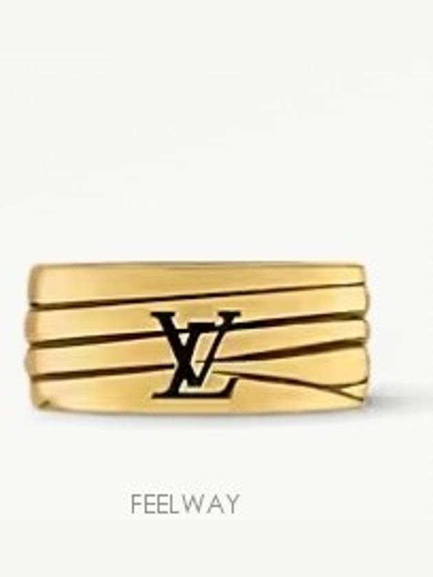 Men's LV Epi Ring Gold - LOUIS VUITTON - BALAAN 4