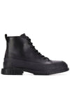 Pix Lace-Up Worker Boots Black - CAMPER - BALAAN 2