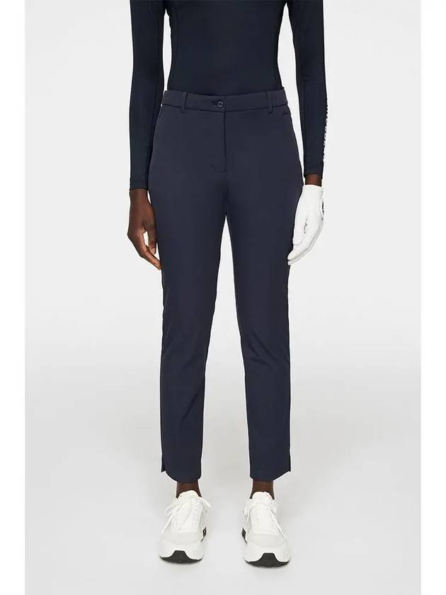 Women s Ray Fleece Twill Golf Pants Navy GWPA12005 6855 - J.LINDEBERG - BALAAN 3