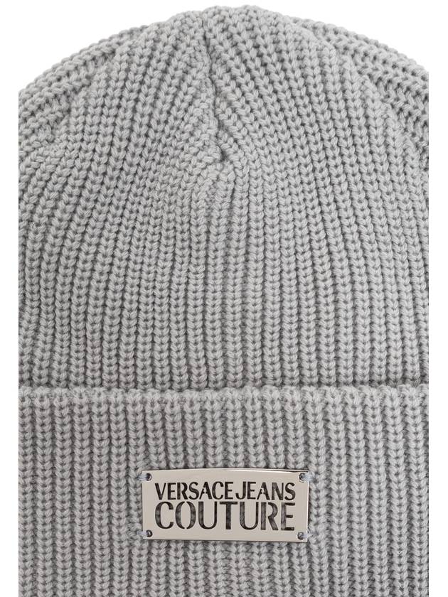 Versace Jeans Couture Cap With Logo, Women's, Grey - VERSACE - BALAAN 4