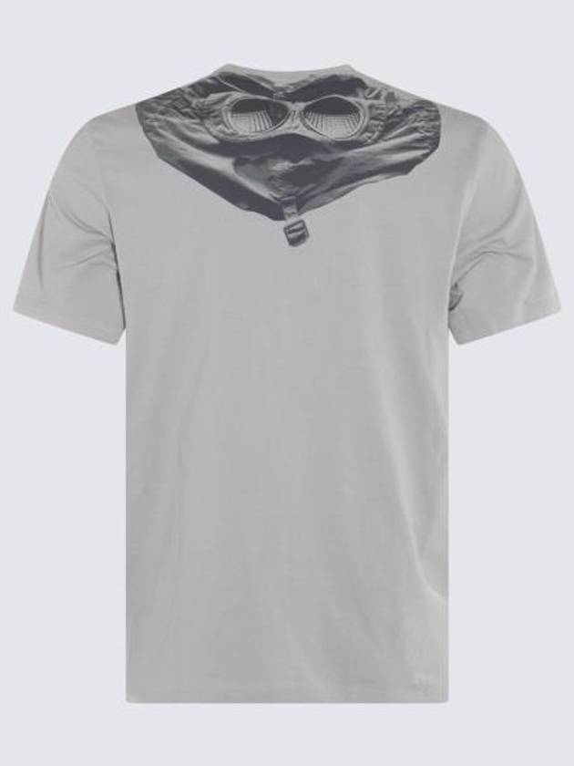 30/1 Jersey Goggle Short Sleeve T-Shirt Grey - CP COMPANY - BALAAN 3