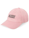 Embroid Logo Ball Cap Lilac - GANNI - BALAAN 4