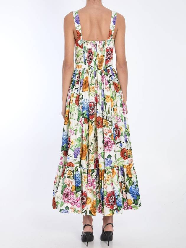 Floral midi dress - DOLCE&GABBANA - BALAAN 4