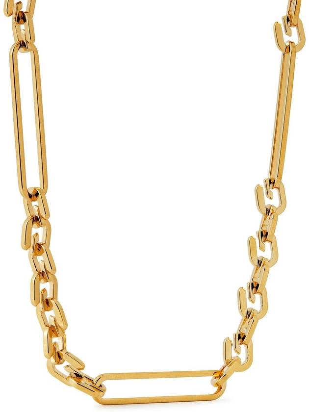 G Link Two Tone Necklace Gold - GIVENCHY - BALAAN 3