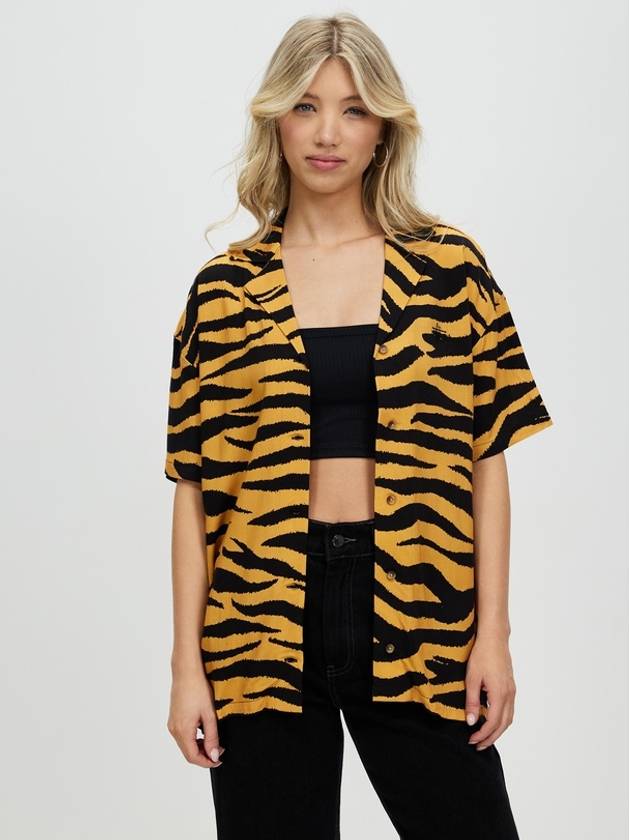 AU Australia Zebra Shirt ST1235401 WOMENS - STUSSY - BALAAN 6