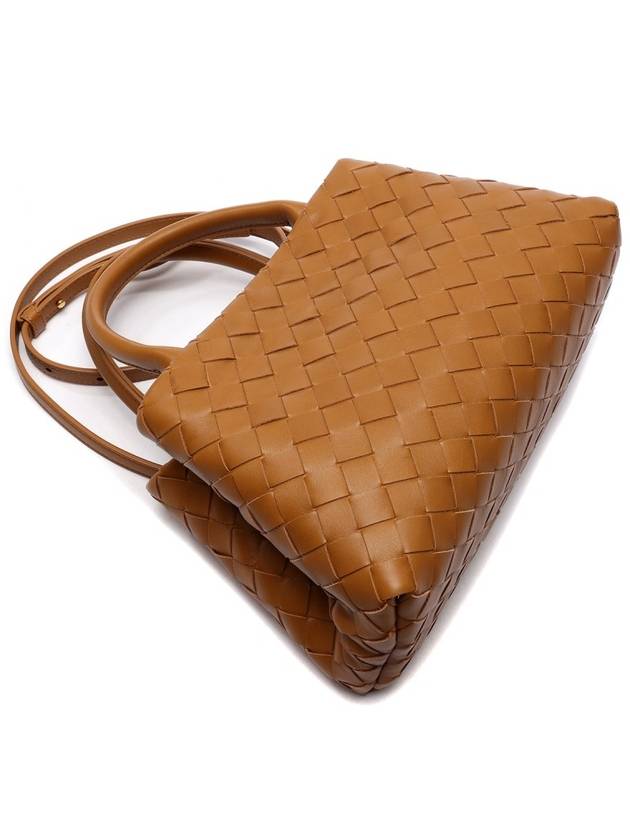 Intrecciato Rome Leather Tote Bag Brown - BOTTEGA VENETA - BALAAN 6