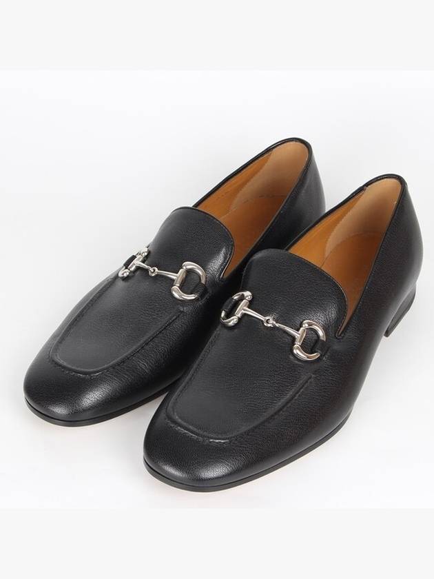 Horsebit leather loafer black 9 280 - GUCCI - BALAAN 1