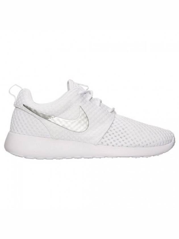 01724850100Roshe Run BreedWhite Silver - NIKE - BALAAN 1