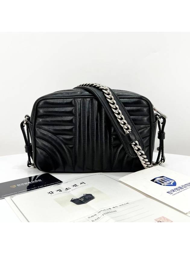 Diagram Chain Cross Bag Black 1BH084 - PRADA - BALAAN 3