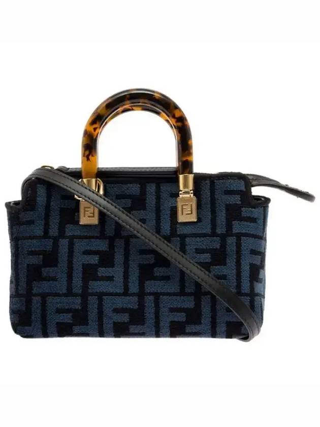 by the way FF ??motif mini tote bag blue - FENDI - BALAAN.
