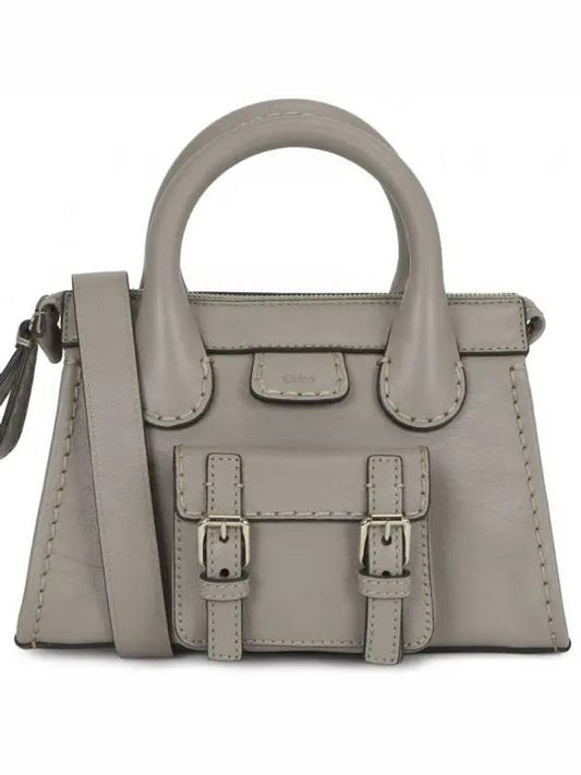 Edith Mini Shoulder Tote Bag Grey - CHLOE - BALAAN 2