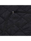 Diamond Quilted Nylon Jacket Black - BURBERRY - BALAAN 10