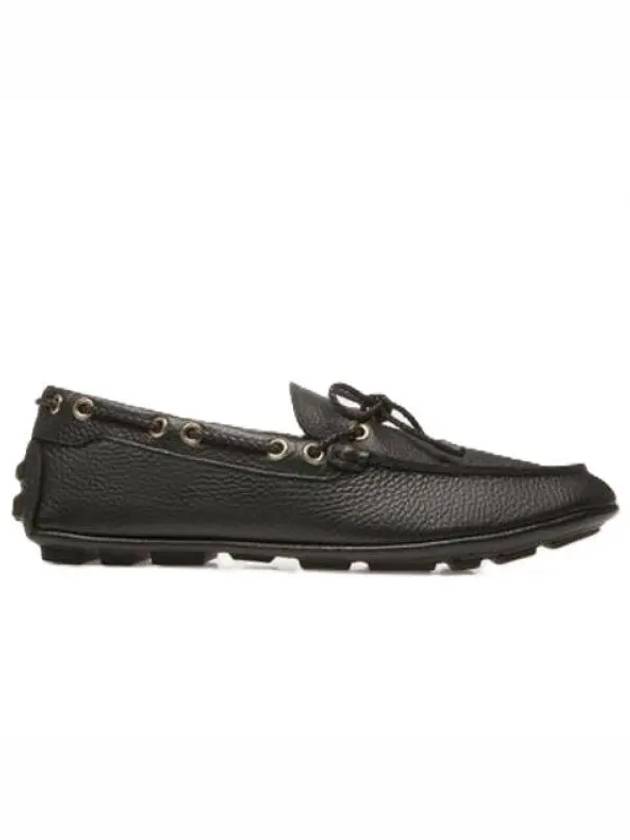 Kyan Leather Driving Shoes Black - BALLY - BALAAN 2