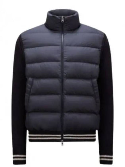 Logo patch padded navy - MONCLER - BALAAN 2