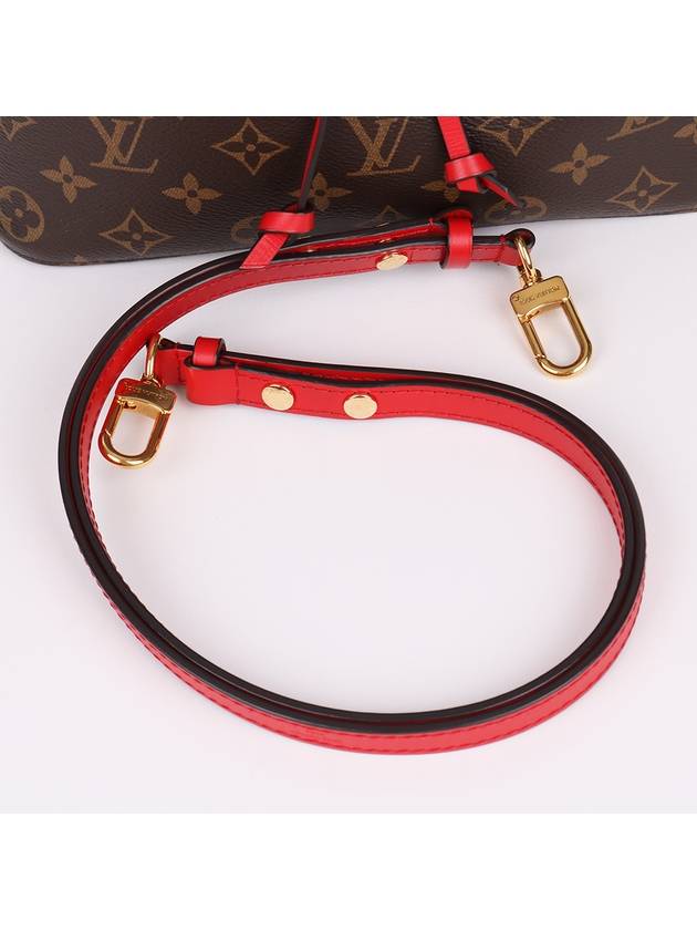 M44021 Red Neonoe MM Bucket Shoulder Bag - LOUIS VUITTON - BALAAN 6