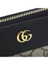 GG Marmont Zipper Long Wallet Black - GUCCI - BALAAN 8