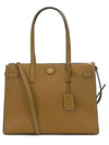 Robinson Satchel Tote Bag Brown - TORY BURCH - BALAAN 2