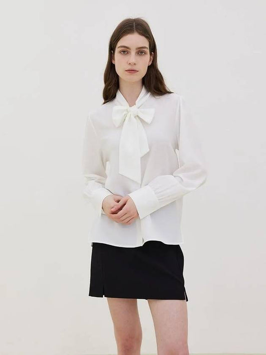 Twoway Tie Blouse White - LESEIZIEME - BALAAN 1