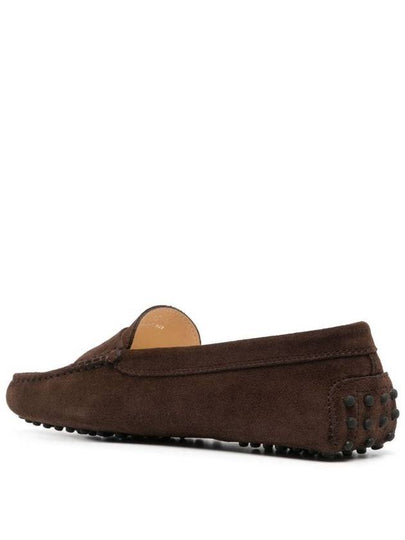 Gommino Suede Driving Shoes Brown - TOD'S - BALAAN 2