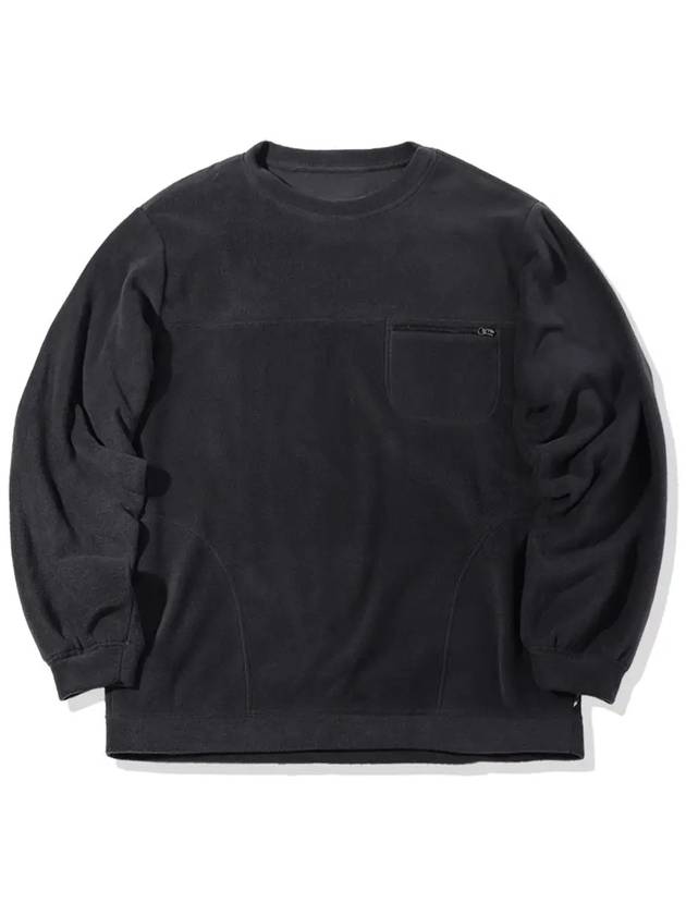 Sherpa Overfit Sweatshirt Charcoal - OFFGRID - BALAAN 3