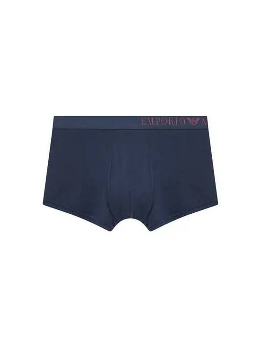 UNDERWEAR Men s Side Logo Banding Rayon Drose Marine 270850 - EMPORIO ARMANI - BALAAN 1