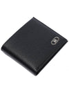 Gancini Half Wallet Black - SALVATORE FERRAGAMO - BALAAN 6