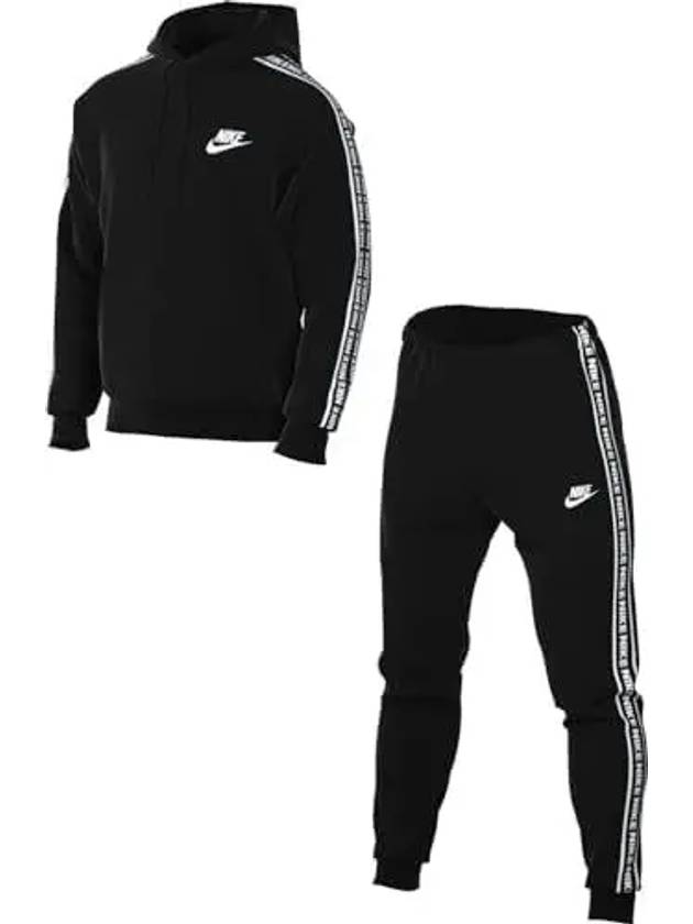 Nike Club Men's Fleece GX Track Suit Black - NIKE - BALAAN 2