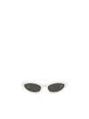 Metal logo temple cat eye sunglasses MU 09YS 1425S0 - MIU MIU - BALAAN 1