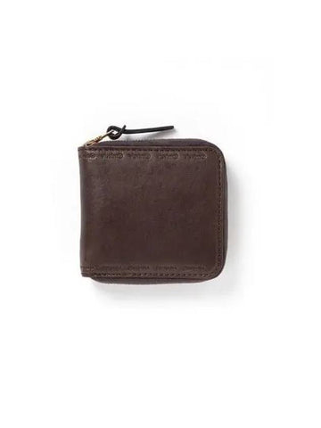 LEATHER BI FOLD 0124203003024 BROWN wallet - VISVIM - BALAAN 1