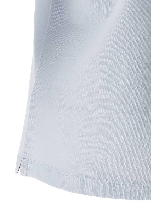 Logo short sleeve t shirt light blue - BRUNELLO CUCINELLI - BALAAN 5