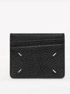 Four Stitch Card Wallet Black - MAISON MARGIELA - BALAAN 2