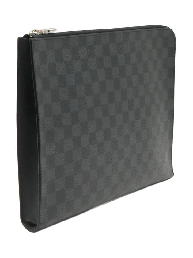 Damier Graphite Canvas Pochette Jour GM Clutch - LOUIS VUITTON - BALAAN 3