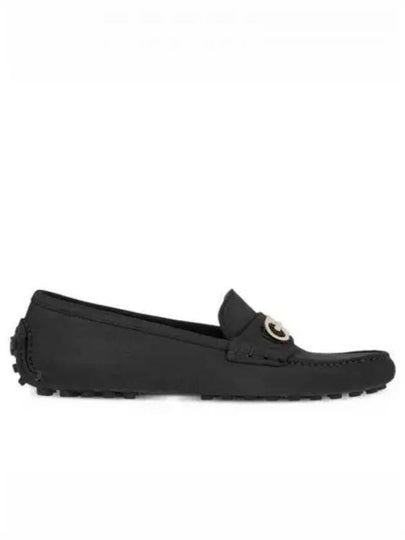 Gancini Driving Shoes Black - SALVATORE FERRAGAMO - BALAAN 2