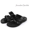 Sandals NO8 The Good Shepherd Black - JERUSALEM - BALAAN 2