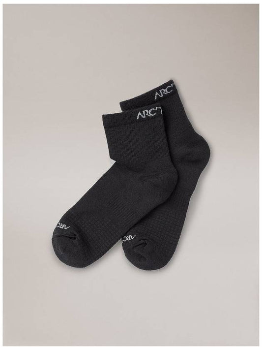 Merino Ankle Crew Socks Black - ARC'TERYX - BALAAN 2