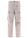 Rip-Stop Loose Utility Cargo Straight Pants Grey - CP COMPANY - BALAAN 2