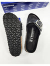 Madrid Big Buckle Slippers Black - BIRKENSTOCK - BALAAN 4