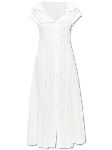 Cult Gaia Dress Jeanie, Women's, White - CULT GAIA - BALAAN 1