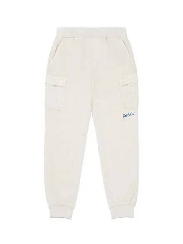 KODAK TRIP PIGMENT JOGGER PANTS WOMEN IVORY - KODO - BALAAN 1