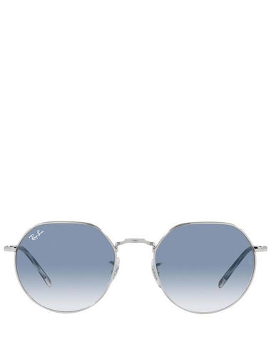 Eyewear Jack Round Sunglasses Blue - RAY-BAN - BALAAN 1