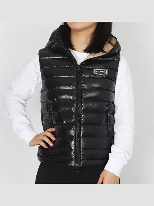 Women's Goose Down Padding Vest Pasenza VDDV00125 BKS - DUVETICA - BALAAN 1